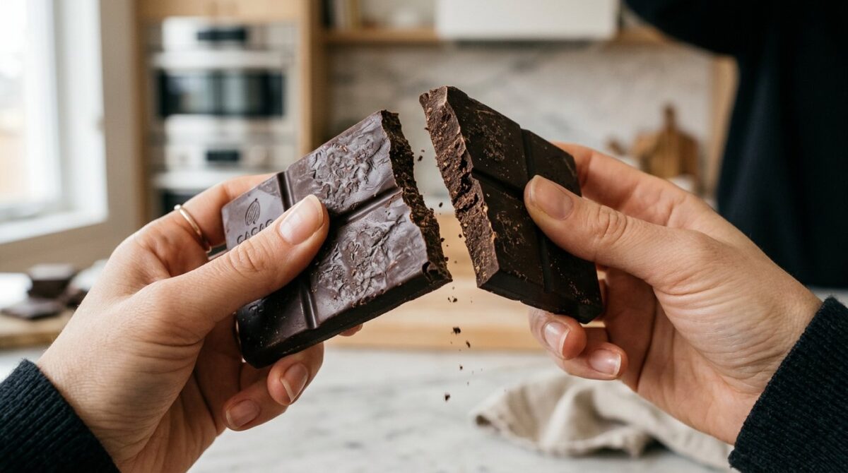 entdecken Sie die versteckten Risiken von zu viel Schokolade: Neben Zucker und Fett bergen auch natürliche Kakaobohnen-Bestandteile gesundheitliche Gefahren