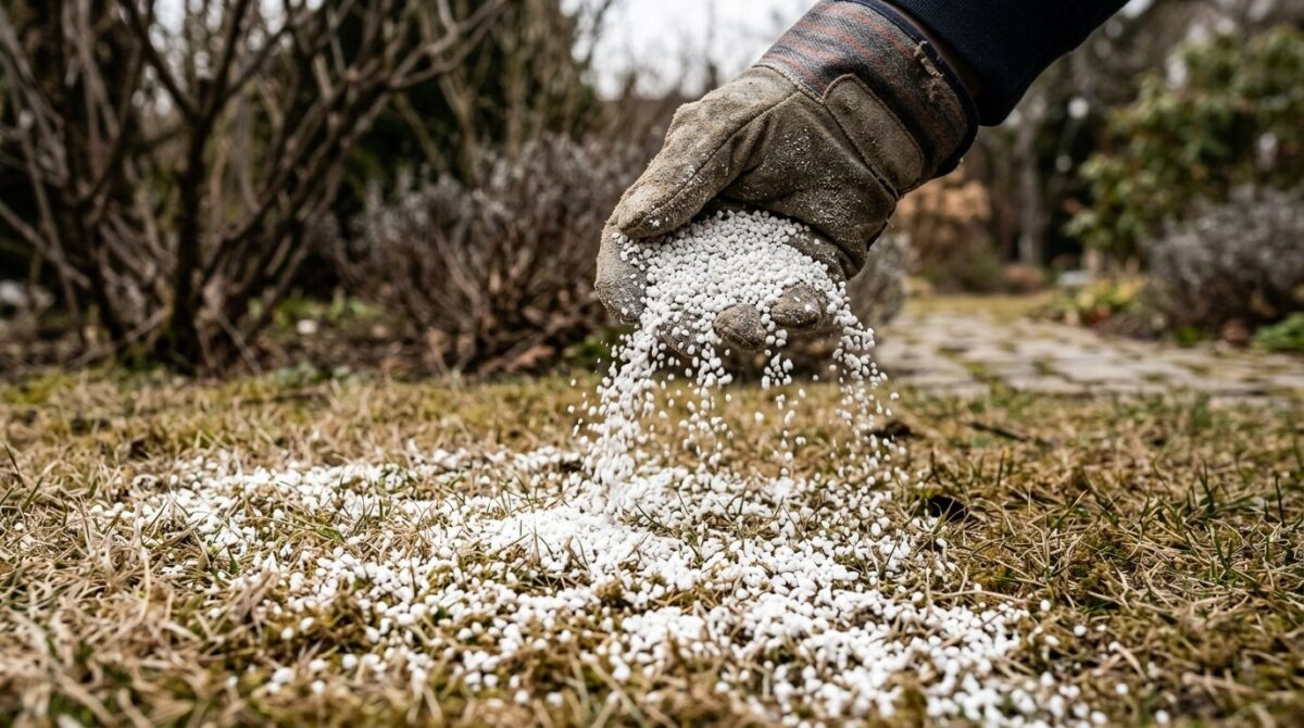 entdecken Sie die vergessene Geste vor März, um Ihren Rasen vor Gelbfärbung und Moos zu bewahren und den ganzen Sommer über grün zu halten