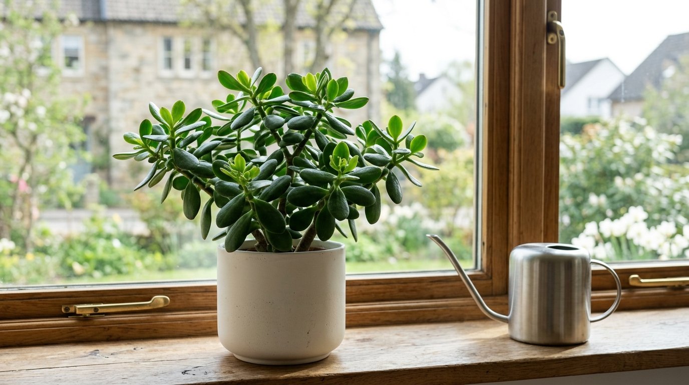 erfahren Sie, wie Sie Ihren Jadebaum im März richtig pflegen und sein Frühlingswachstum optimal fördern durch die entscheidende Umstellung der Winterpflege