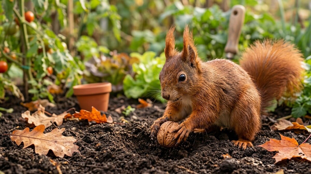 erfahren sie, wie eichhörnchen ihren gemüsegarten bereichern und das ökosystem stärken, während sie ihre pflanzen intelligent schützen
