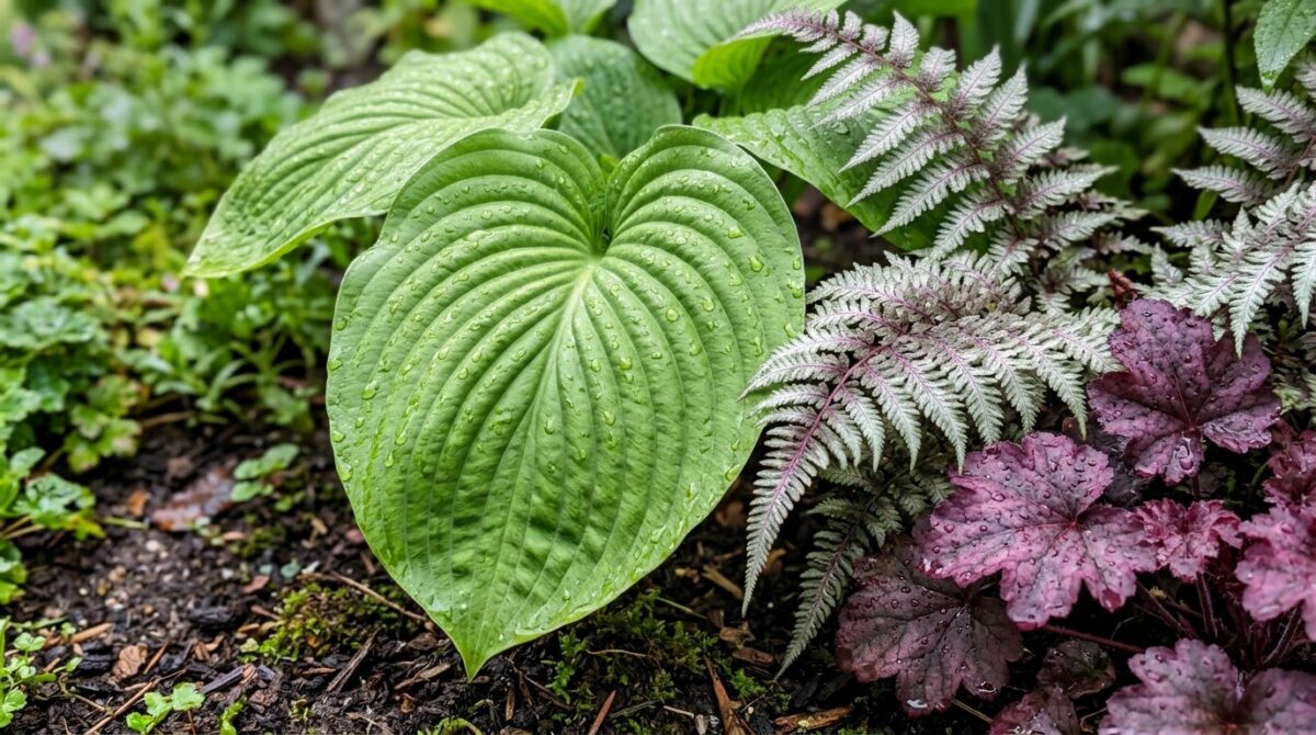 entdecken sie, wie sie ihren garten mit blattstrukturen und pflanzenformen ganzjährig schön gestalten, ohne massive blütenvielfalt zu benötigen